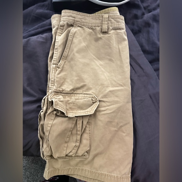 Men’s North face cargo khaki shorts A5 series - Picture 2 of 4